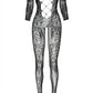 Damen Strumpfhosen Overall Jumpsuit aus Spitze Zita