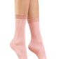 Chaussettes douces pour femmes opaques Cornetto 60 DEN en rose